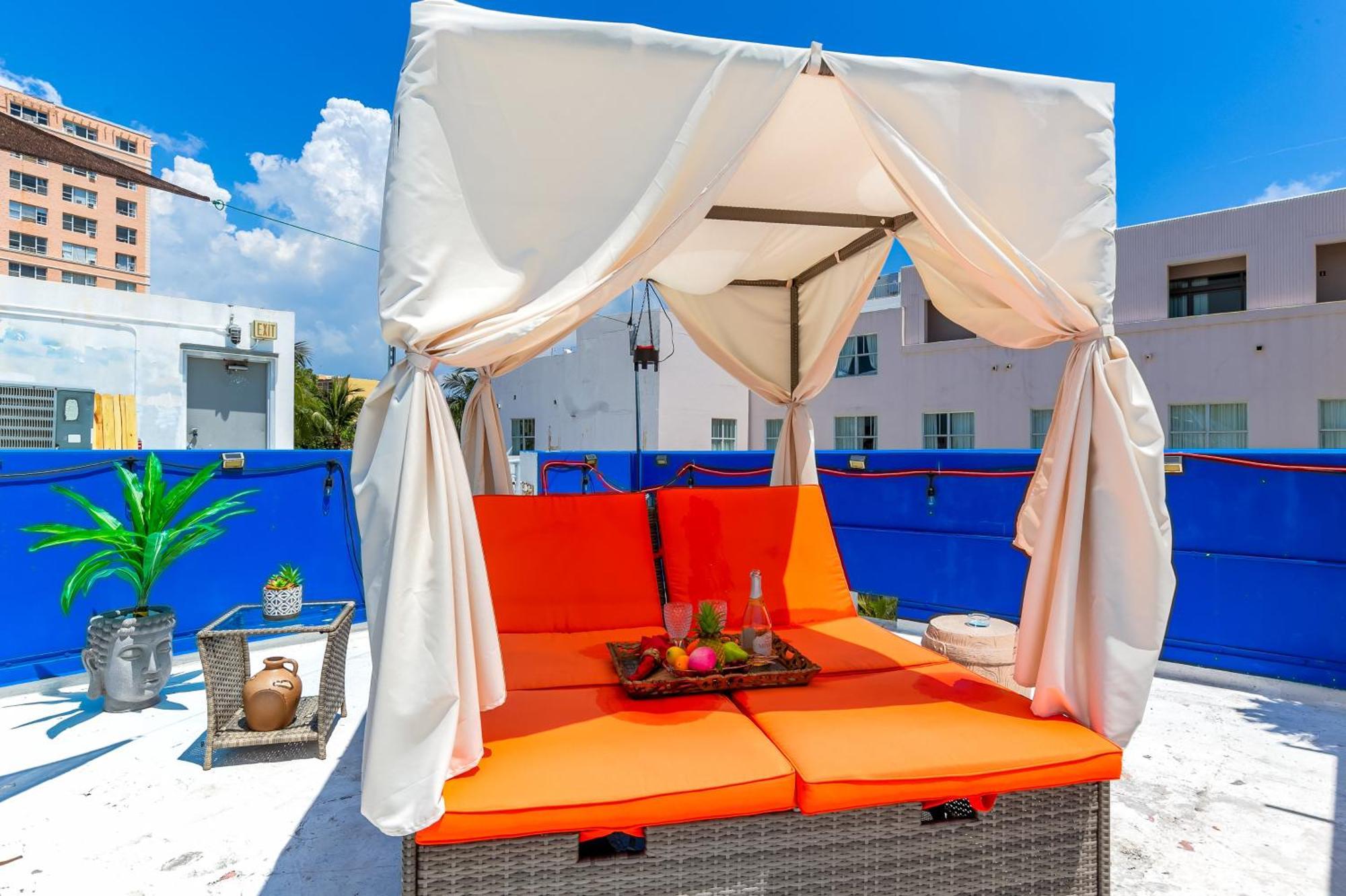 2Bedroom 2Bath Loft Exclusive Rooftop&Jacuzzi,1Block From Beach Miami Beach Exteriör bild